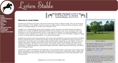 Desktop Screenshot of lorienstable.com